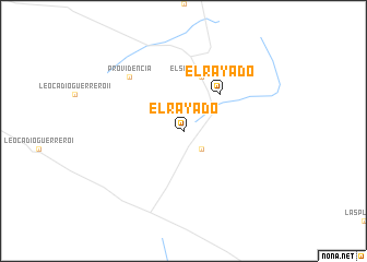 map of El Rayado