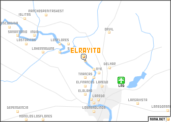 map of El Rayito