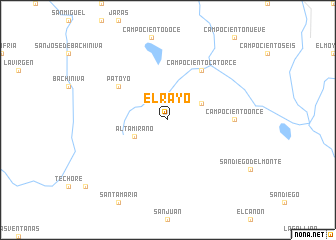 map of El Rayo