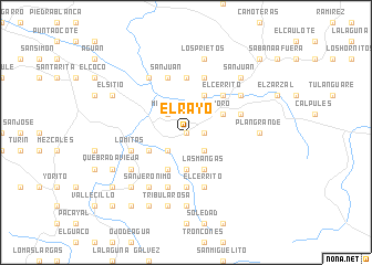 map of El Rayo