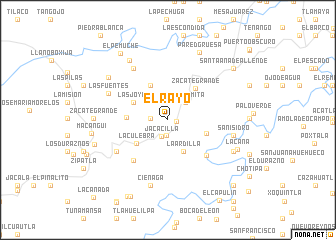 map of El Rayo