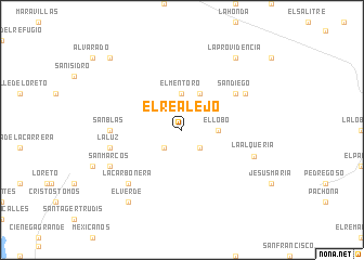 map of El Realejo