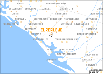 map of El Realejo