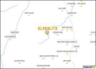 map of El Realito