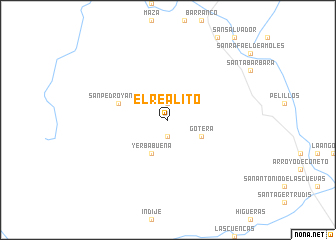 map of El Realito