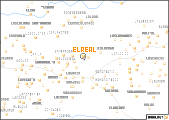 map of El Real