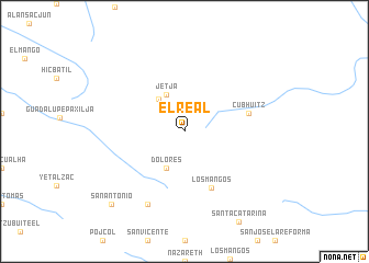 map of El Real