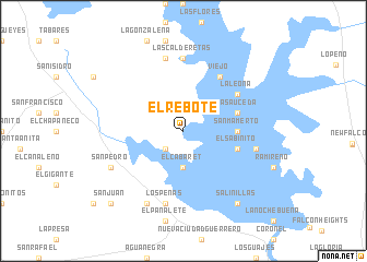 map of El Rebote