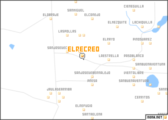 map of El Recreo
