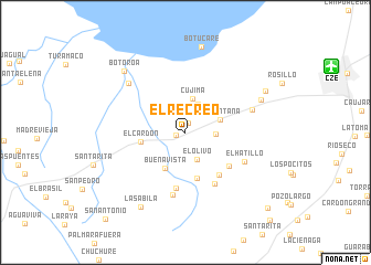 map of El Recreo