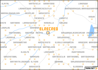 map of El Recreo