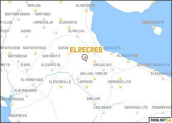 map of El Recreo