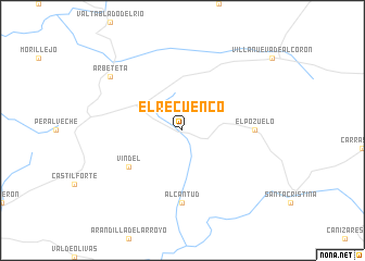 map of El Recuenco