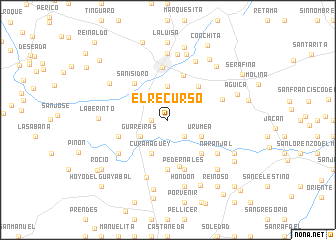 map of El Recurso