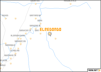map of El Redondo