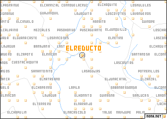 map of El Reducto