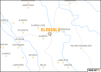 map of El Regalo