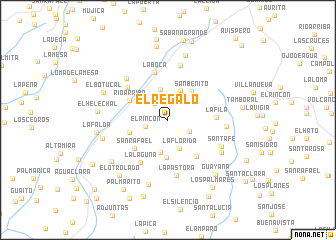 map of El Regalo