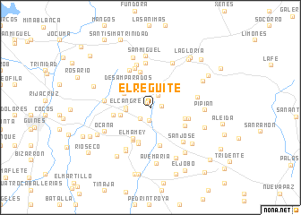 map of El Reguite