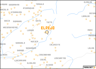 map of El Rejo