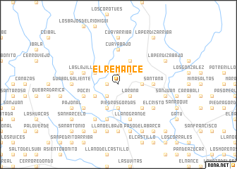 map of El Remance