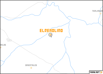 map of El Remolino