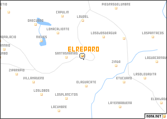 map of El Reparo