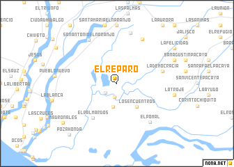 map of El Reparo