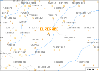 map of El Reparo