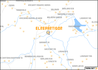 map of El Repartidor