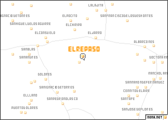 map of El Repaso