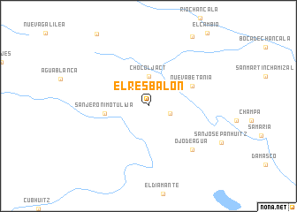 map of El Resbalón