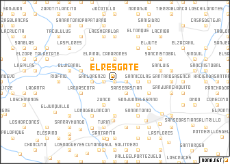 map of El Resgate