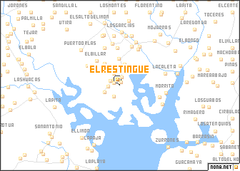 map of El Restingue