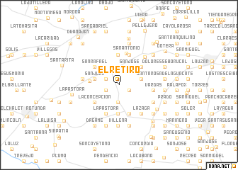 map of El Retiro