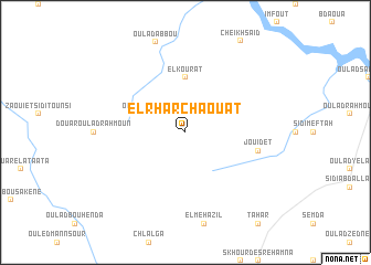 map of El Rharchaouat