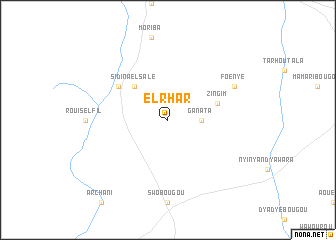 map of El Rhar