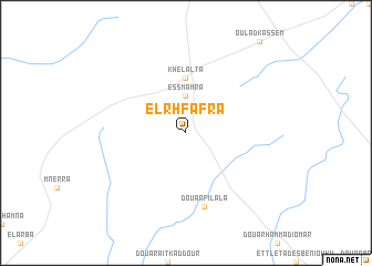 map of El Rhfafra