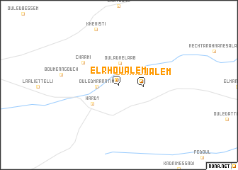 map of El Rhoualem