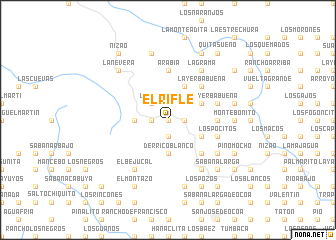 map of El Rifle