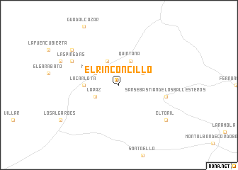 map of El Rinconcillo