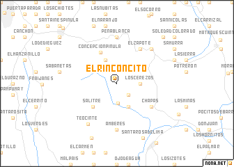 map of El Rinconcito