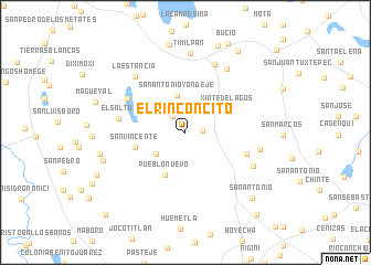 map of El Rinconcito