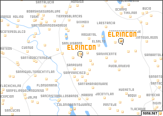 map of El Rincón