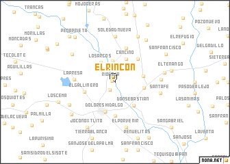 map of El Rincón