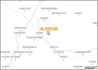 map of El Rincón