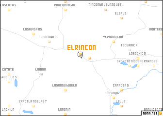 map of El Rincón