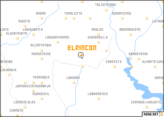 map of El Rincón