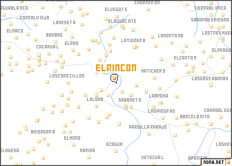 map of El Rincón