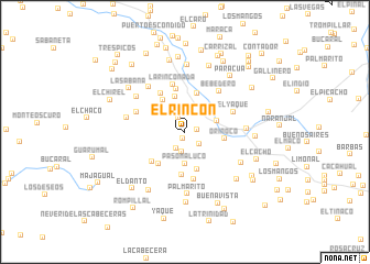 map of El Rincón